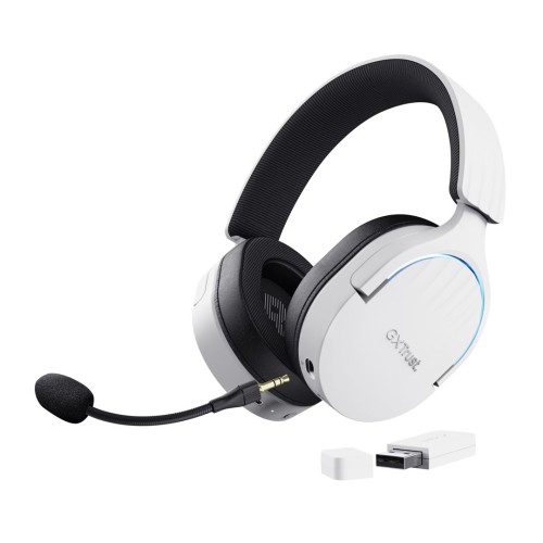 Słuchawki gamingowe Trust GXT 491W FAYZO WIRELESS White - 2443969