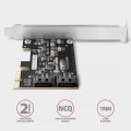 Axagon PCES-SJ2 adapter Wewnętrzny SATA - 2444239
