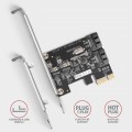 Axagon PCES-SJ2 adapter Wewnętrzny SATA - 2444238