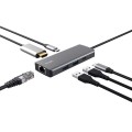 Multi-Port Adapter Trust DALYX 6-IN-1 USB-C Silver - 2444286