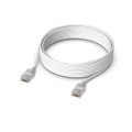 Ubiquiti UACC-Cable-Patch-EL-8M-W kabel sieciowy Półprzezroczysty, Biały Cat6 - 2444390