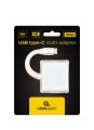 GEMBIRD GEMBIRD MULTI ADAPTER USB TYP-C (M) -> USB TYP-C; USB 3.0; HDMI SREBRNY - 832400