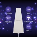 QOLTEC ANTENA 4G LTE DUAL | 14DBI | DOOKÓLNA | ZEWNĘTRZNA - 1968071