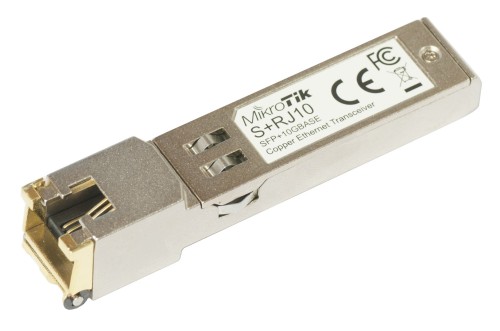 Mikrotik S+RJ10 moduł przekaźników sieciowych 10000 Mbit/s SFP+ - 2444462