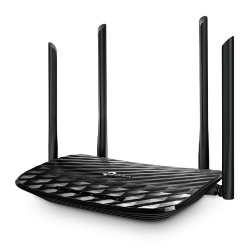 TP-Link Archer C6 router bezprzewodowy Gigabit Ethernet Dual-band (2.4 GHz/5 GHz) Czarny - 2444503