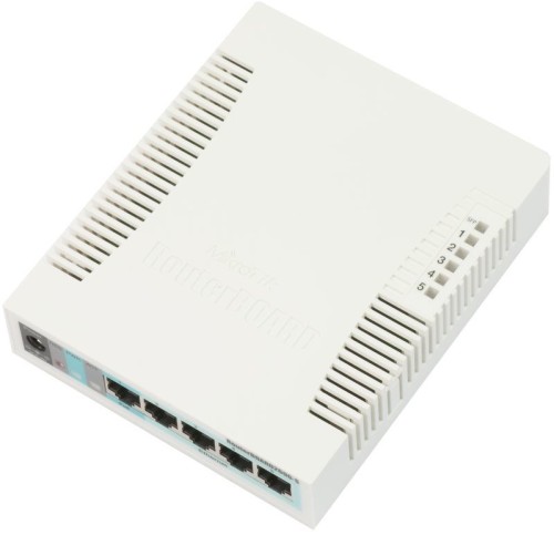 Mikrotik RB260GS Gigabit Ethernet (10/100/1000) Obsługa PoE Biały - 2444524