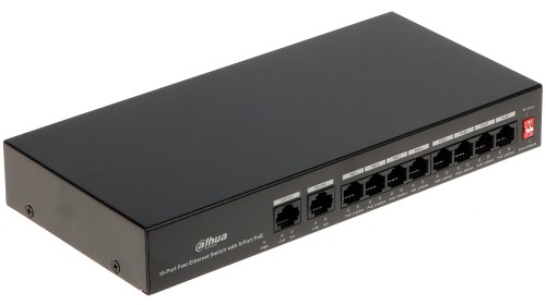 Switch PoE DAHUA PFS3010-8ET-65 - 2279878