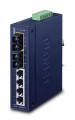 PLANET ISW-621T łącza sieciowe Nie zarządzany L2 Fast Ethernet (10/100) Niebieski - 2444542