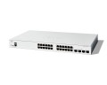 Cisco C1300-24T-4G łącza sieciowe Zarządzany L2/L3 Gigabit Ethernet (10/100/1000) Biały - 2400859