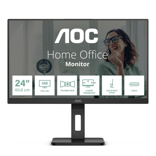 Monitor AOC 23,8" 24P3CV HDMI DP USB-C głośniki 2x2W - 2446620