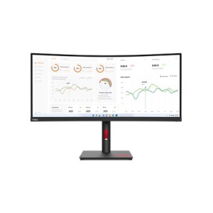 Lenovo ThinkVision T34w-30 34" UWQHD 60Hz 350nits AG USB, HDMI, RJ45 Raven Black