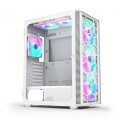 Obudowa komputerowa Montech X3 TG RGB biała - 2447274