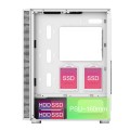 Obudowa komputerowa Montech X3 TG RGB biała - 2447277