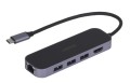 UNITEK HUB USB-C 3.1, RJ-45,3XUSB-A,HDMI,4K,PD100W - 1157877