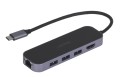 UNITEK HUB USB-C 3.1, RJ-45,3XUSB-A,HDMI,4K,PD100W - 1065363