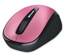 Mysz bezprzewodowa Microsoft Mobile 3500 różowa (Pink) - 2447925