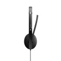EPOS ADAPT 165T USB II Zestaw słuchawkowy Przewodowa Opaska na głowę Biuro/centrum telefoniczne USB Typu-A Czarny - 1744182