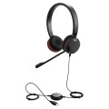 Jabra 4999-823-309 słuchawki/zestaw słuchawkowy Przewodowa Opaska na głowę Biuro/centrum telefoniczne USB Typu-A Bluetooth Czarny - 2448011