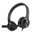 SŁUCHAWKI Z MIKROFONEM CHAT USB - 2448013
