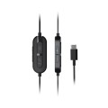 SŁUCHAWKI Z MIKROFONEM CHAT USB - 2448015