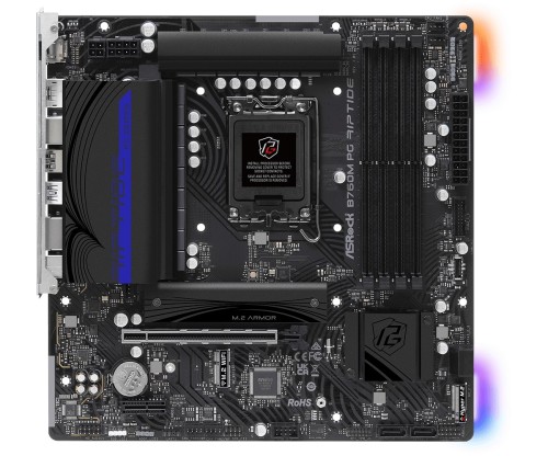 Płyta ASRock B760M PG Riptide /B760/DDR5/SATA3/M.2/USB3.0/PCIe4.0/s.1700/mATX - 2448349