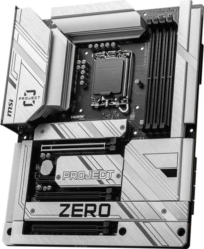 MSI Z790 PROJECT ZERO płyta główna Intel Z790 LGA 1700 ATX - 2448358