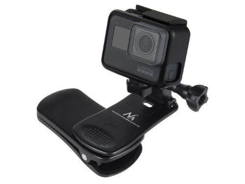 Klips uniwersalny Maclean MC-820 mocowanie do kamer GoPro, Xiaomi, Ekken, SJCam i innych - 966215