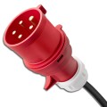 Qoltec 52478 Mobilna ładowarka do samochodu elektrycznego EV z regulacją 2w1 Typ2 | 11kW | CEE 5 PIN | Wi-fi| LCD | 3 fazy | Przenośna | Wallbox | 5m - 2429460