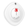 Lokalizator Verbatim My Finder MYF-02 Bluetooth NFC dwupak biały/czarny - 2127862