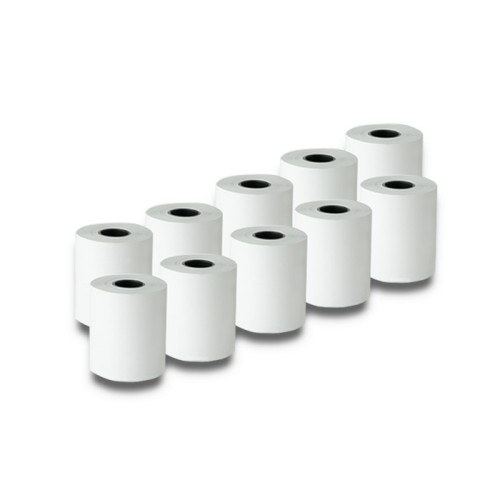 Rolka termiczna Qoltec 57x30 | 55g/m2 | 10szt. | BPA free - 1012257