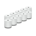 Rolka termiczna Qoltec 57x40 | 55g/m2 | 10szt. | BPA free - 1012272