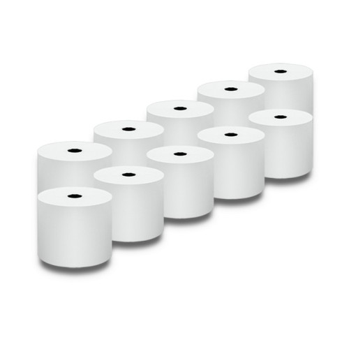 Rolka termiczna Qoltec 57x60 | 55g/m2 | 10szt. | BPA free - 1012264
