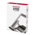 Axagon STND-L stojak na laptop Podstawka na notebooka Szary 40,6 cm (16") - 2429747