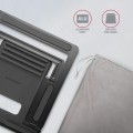 Axagon STND-L stojak na laptop Podstawka na notebooka Szary 40,6 cm (16") - 2429745