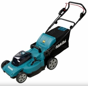 Makita DLM480Z kosiarka Kosiarka do trawnika typu push Bateria Czarny, Turkusowy