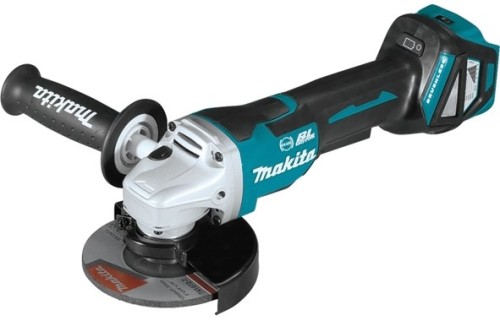 MAKITA.SZLIFIERKA KĄT. 18V DGA518ZJU WŁĄCZNIK SPUSTOWY REG.OBR. BLDC AWS - 2430781