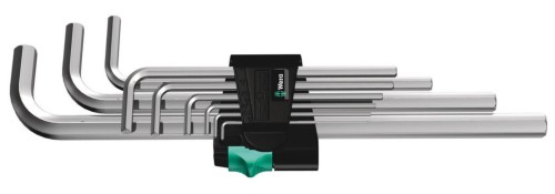 Zestaw kluczy imbusowych w kształcie litery L Metryczny, 9 szt. Wera 05021909001 - 2154346