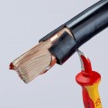 Nóż do ściągania izolacji ze stopką prowadzącą 180mm - 2432714