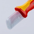 Nóż do ściągania izolacji ze stopką prowadzącą 180mm - 2432713