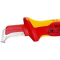 Nóż do ściągania izolacji ze stopką prowadzącą 180mm - 2432711