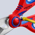 Nożyczki elektryka Knipex 95 05 10 SB - 2432678