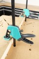 wolfcraft GmbH EHZ Easy Zacisk stolarski Szary, Turkusowy - 2432789