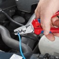 Knipex 97 72 180 zaciskarka kablowa Scyzoryk Niebieski, Czerwony, Srebrny - 2371504