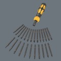 Wkrętak udarowy z zestawem bit WERA ETUI 18 części Kraftform Kompakt Imperial 900 SET1 - 2433065