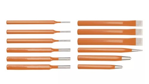 Zestaw wybijaków, przecinaków i punktaków Neo Tools 12 sztuk - 2406310