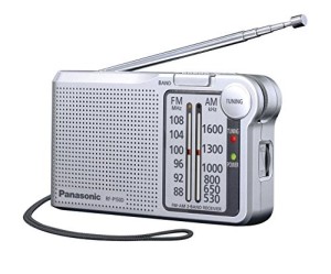 Radio kieszonkowe kompaktowe Panasonic  RF-P150DEG-S (kolor srebrny)