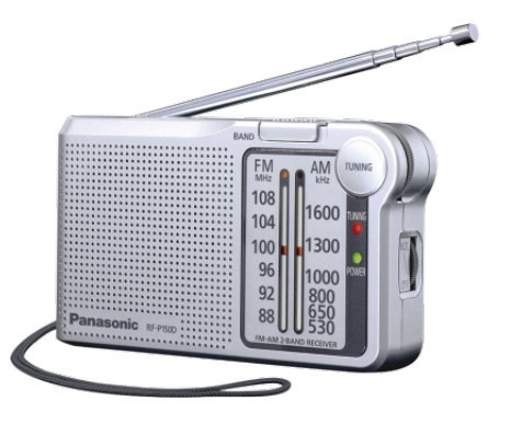 Panasonic RF-P150DEG Przenośny Analogowy Srebrny - 2317539