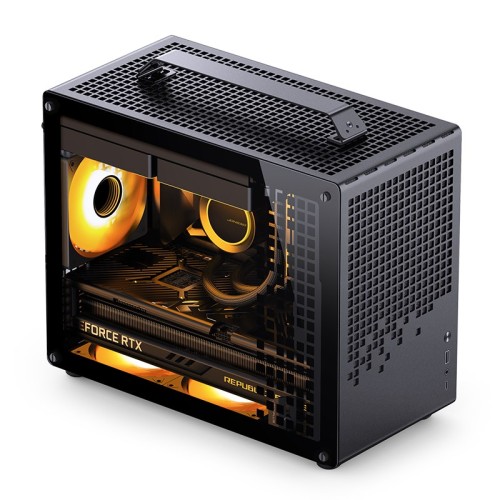 Obudowa Jonsplus MATX Uchwyt Case Z20 - czarny - 2194473