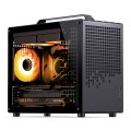 Obudowa Jonsplus MATX Uchwyt Case Z20 - czarny - 2194462