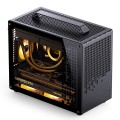 Obudowa Jonsplus MATX Uchwyt Case Z20 - czarny - 2194471